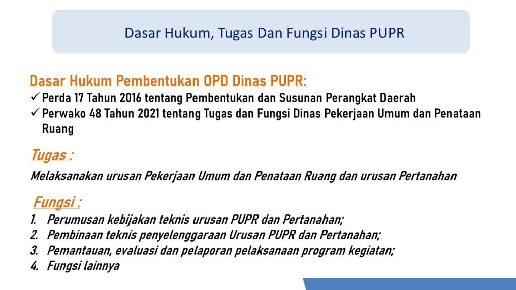 dasar hukum, tugas, fungsi